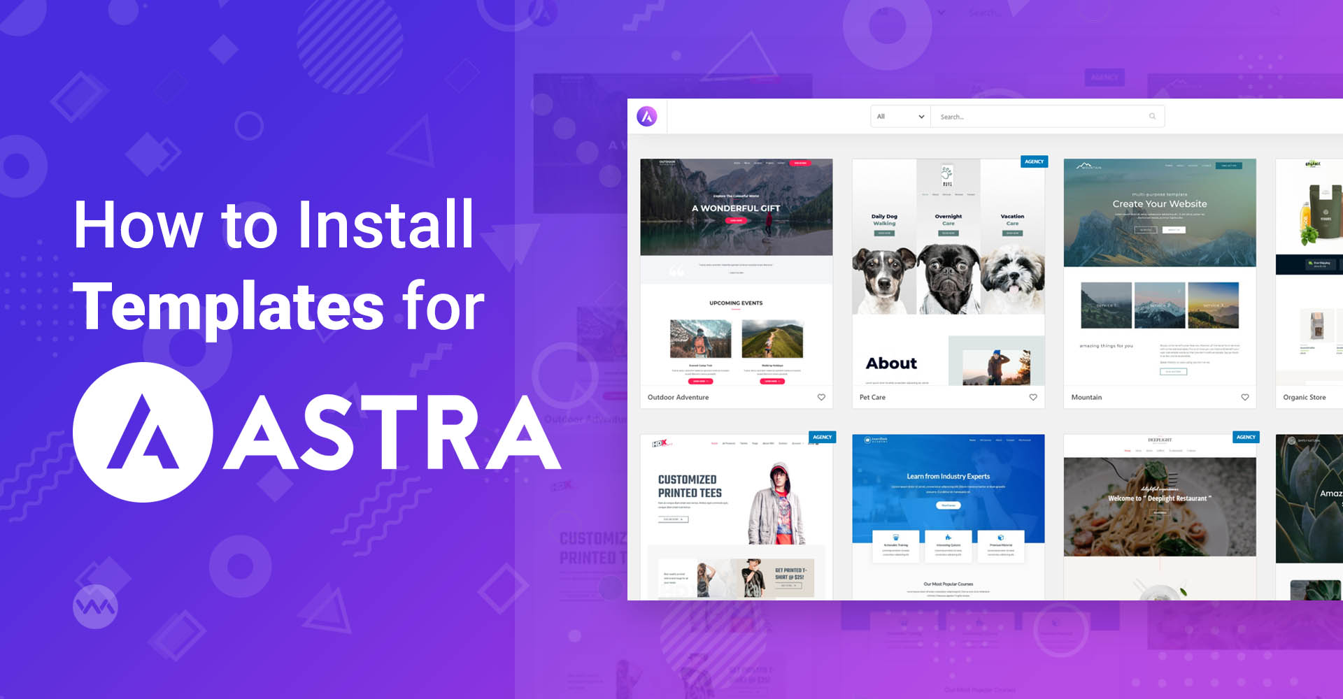 How To Easily Install Astra Starter Templates STARTMAKINGWEBSITES